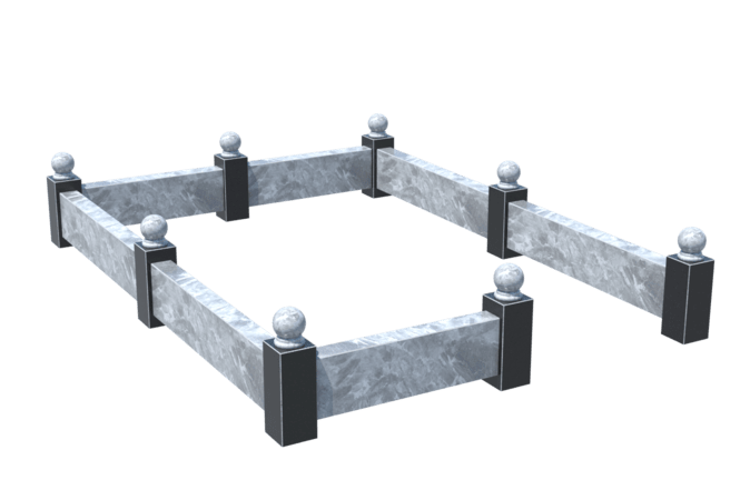 Цоколи на могилу в Краснодаре | Цоколь на могилу №0031