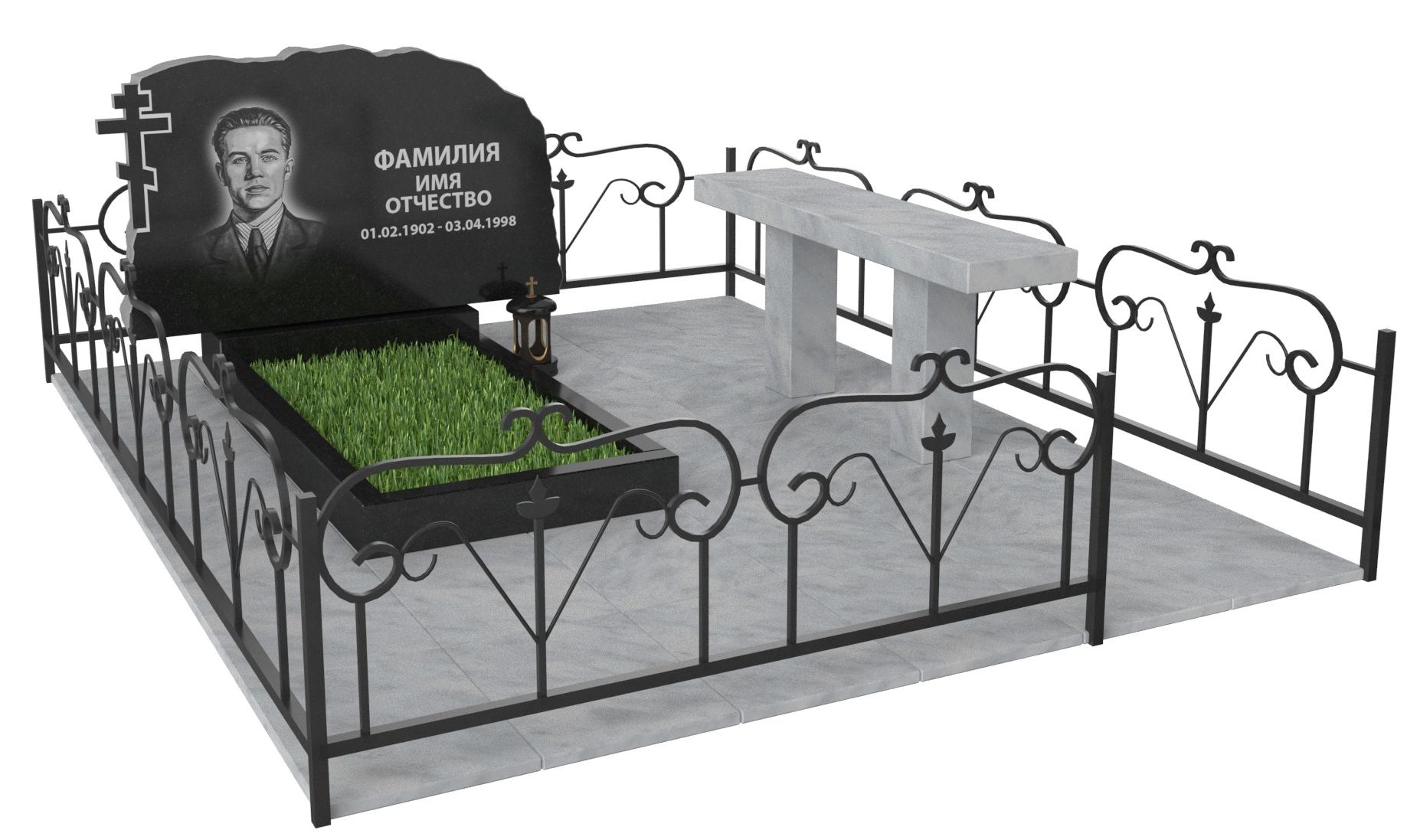 Одинарные мемориальные комплексы в Краснодаре | Мемориальный комплекс №21