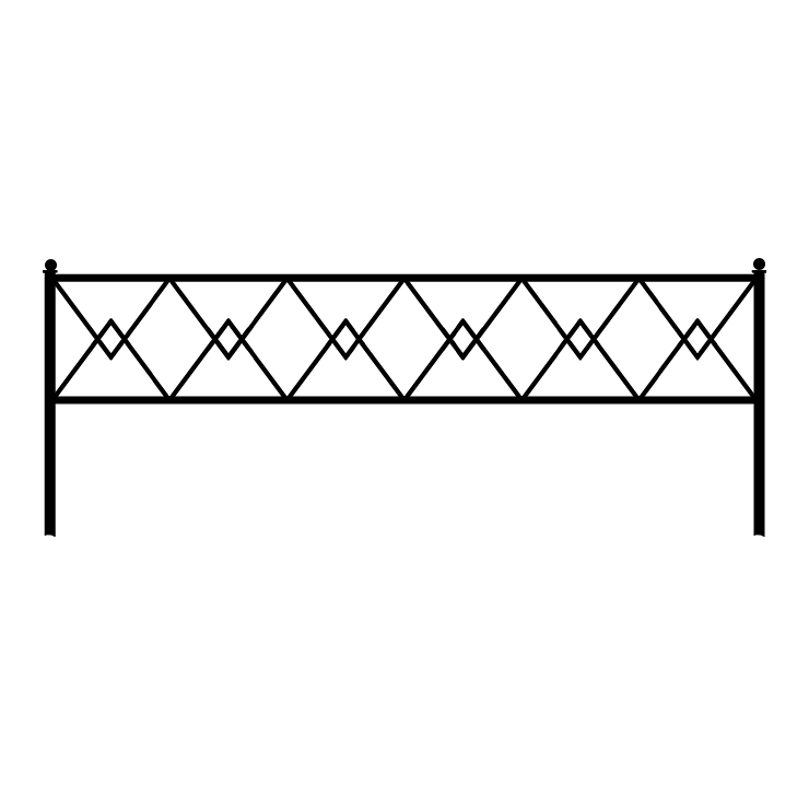 Кованые изделия в Краснодаре | Кованая оградка ОГ.002