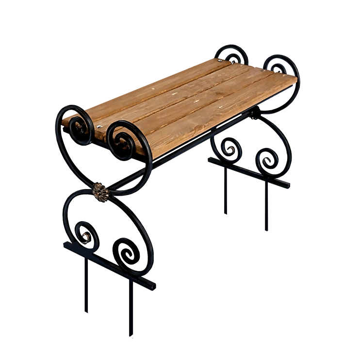 Кованые изделия в Краснодаре | Кованая скамейка СТ.001