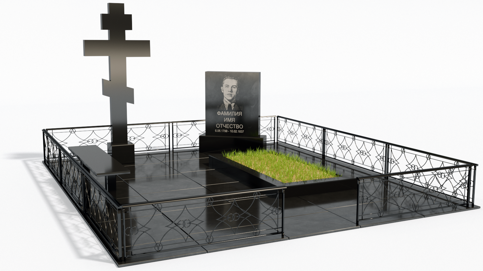 Одинарные мемориальные комплексы в Краснодаре | Мемориальный комплекс №1