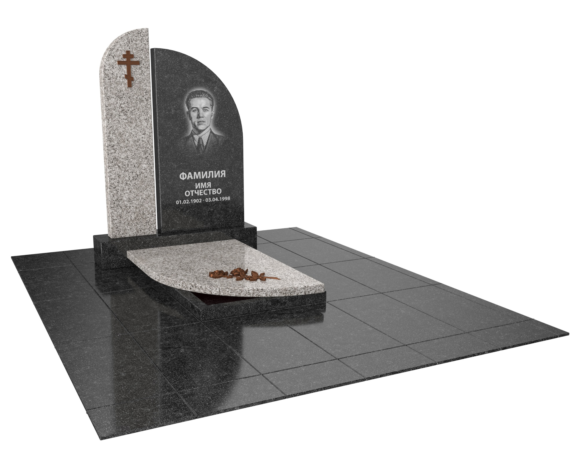 Одинарные мемориальные комплексы в Краснодаре | Мемориальный комплекс №31