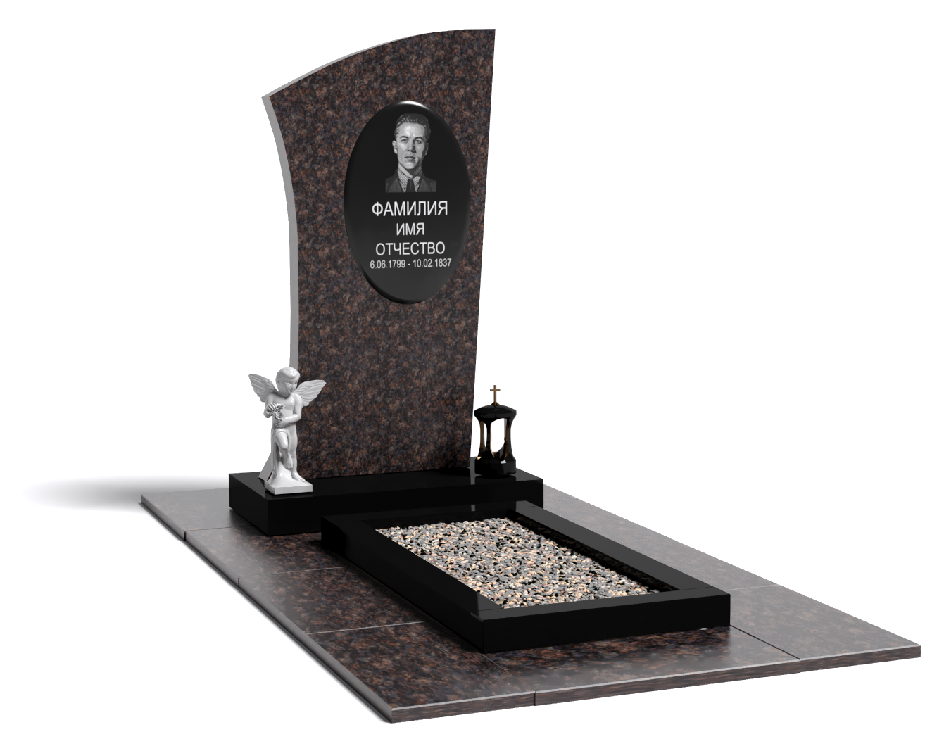 Одинарные мемориальные комплексы в Краснодаре | Мемориальный комплекс №14