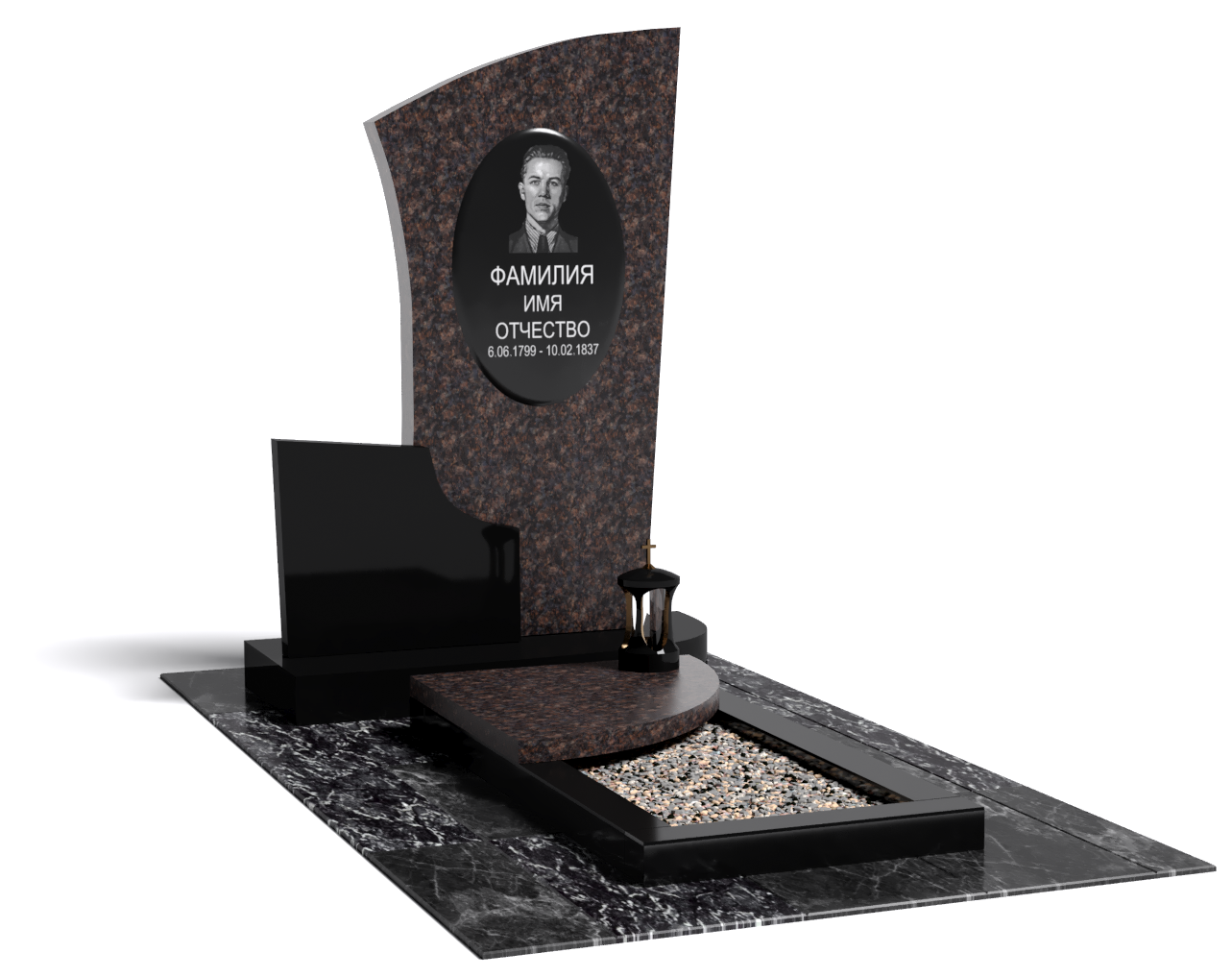 Одинарные мемориальные комплексы в Краснодаре | Мемориальный комплекс №13