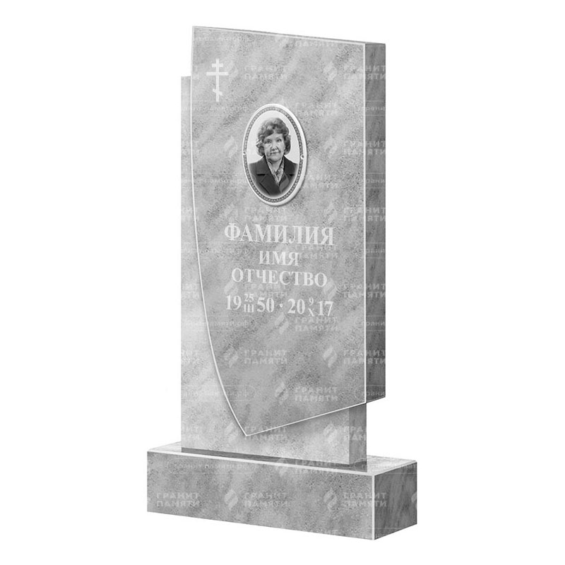 Памятники из мрамора в Краснодаре | Мраморный памятник ФМ-075