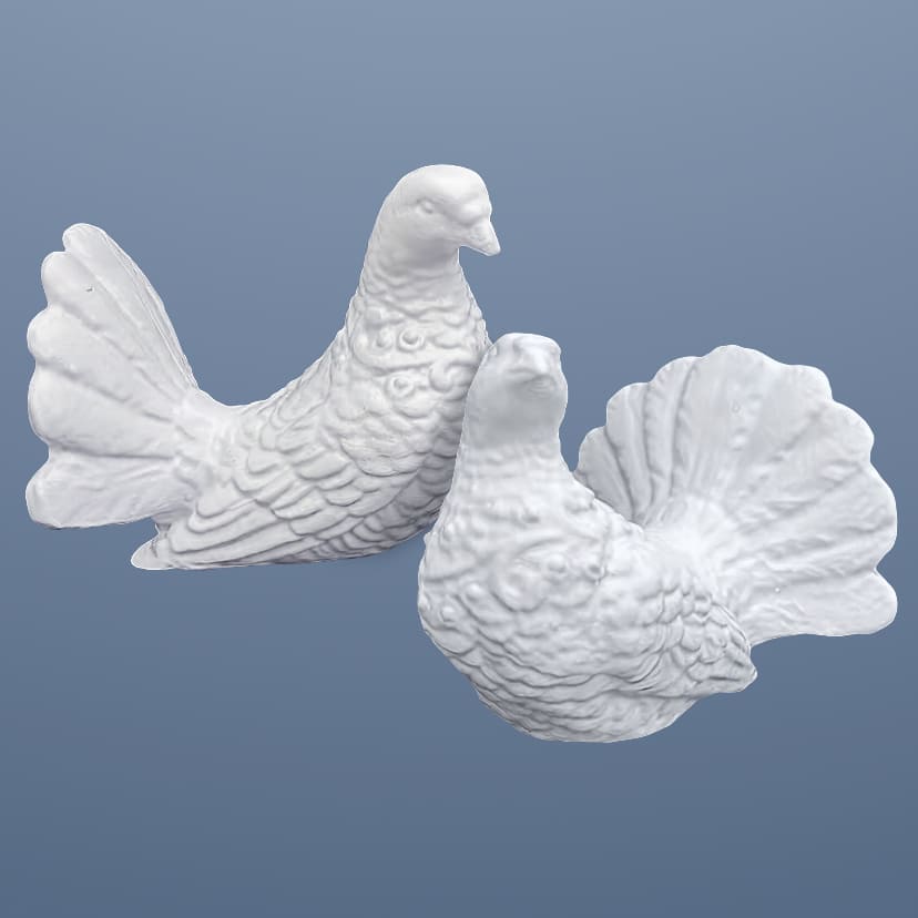 Скульптуры из искусственного мрамора в Краснодаре | Голубь пара