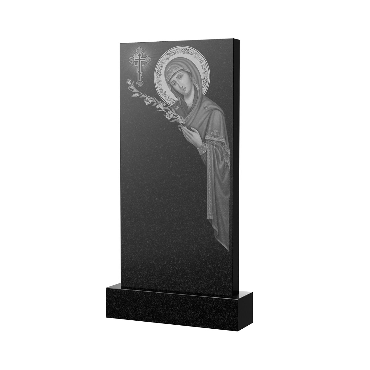 Художественное оформление памятника в Краснодаре | Художественное оформление на гранитную стелу, рисунок ВХО-035