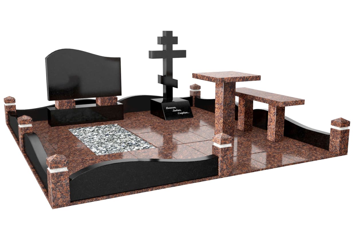 Одинарные мемориальные комплексы в Краснодаре | Мемориальный комплекс №25