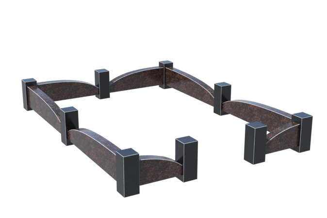 Цоколи на могилу в Краснодаре | Цоколь на могилу №0042