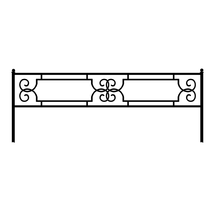 Кованые изделия в Краснодаре | Кованая оградка ОГ.004