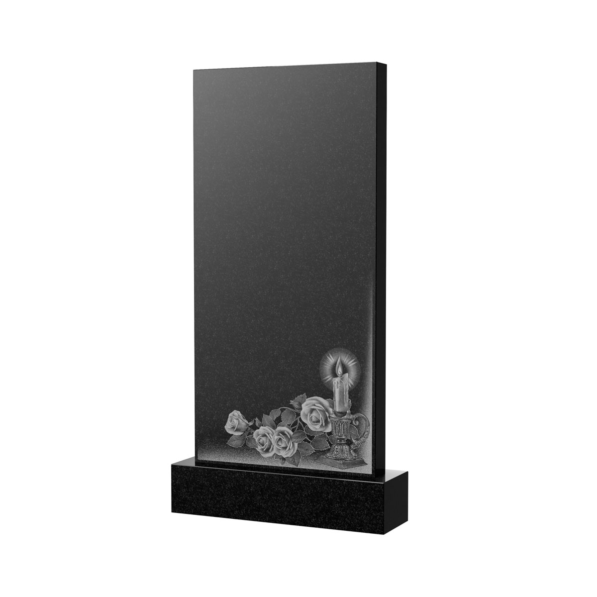 Художественное оформление памятника в Краснодаре | Художественное оформление на гранитную стелу, рисунок ВХО-050