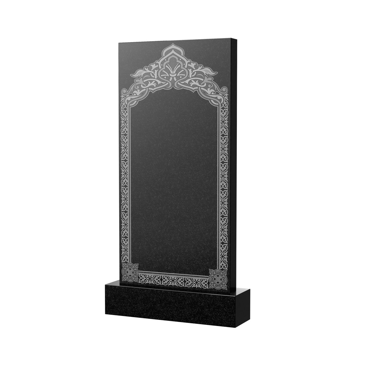 Художественное оформление памятника в Краснодаре | Художественное оформление на гранитную стелу, рисунок ВХО-044