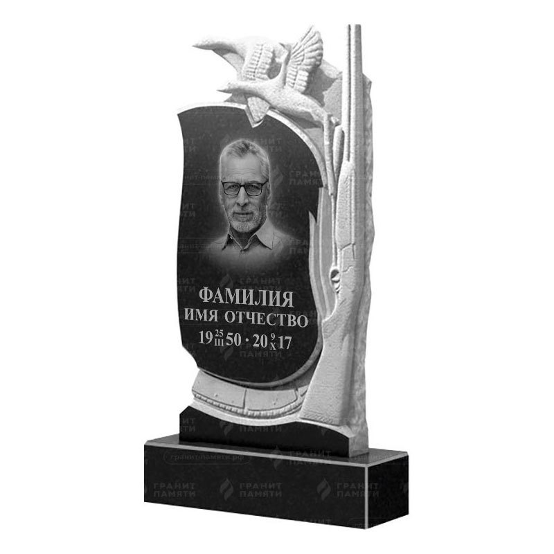 Памятники из гранита резные в Краснодаре | Гранитный памятник ФГ-122
