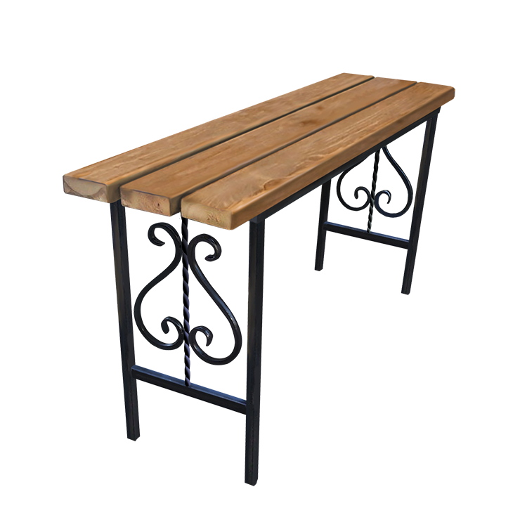 Кованые изделия в Краснодаре | Кованая скамейка СТ.003