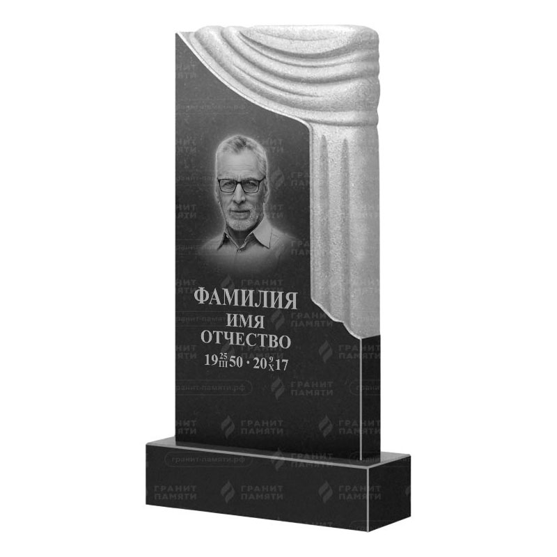 Памятники из гранита резные в Краснодаре | Гранитный памятник ФГ-121