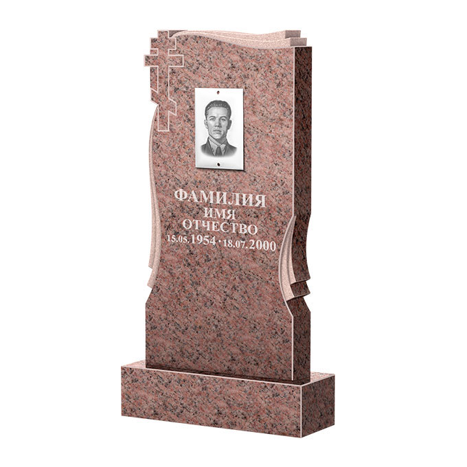 Гранитные памятники в Краснодаре | Памятник из гранита Розалия Pink ФГЦ-185