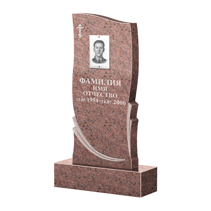 Гранитные памятники в Краснодаре | Памятник из гранита Розалия Pink ФГЦ-044