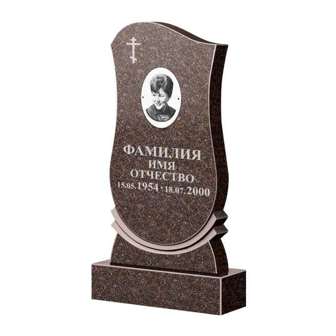 Гранитные памятники в Краснодаре | Памятник из гранита Карел Brown ФГЦ-056