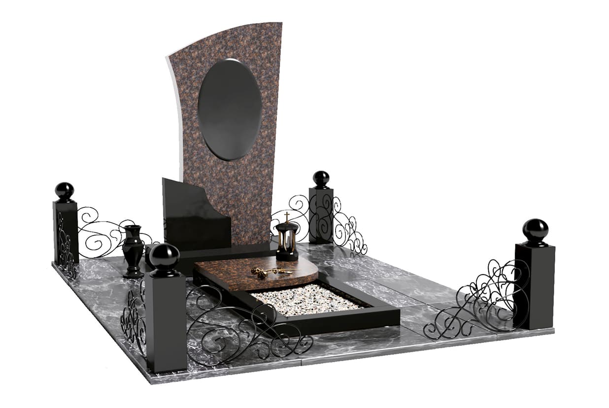 Одинарные мемориальные комплексы в Краснодаре | Мемориальный комплекс №12