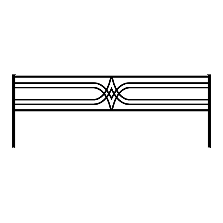 Металлические оградки, столы, скамейки в Краснодаре | Оградка №9