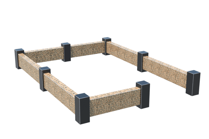Цоколи на могилу в Краснодаре | Цоколь на могилу №0037