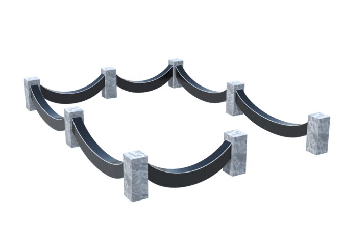 Цоколи на могилу в Краснодаре | Цоколь на могилу №0023