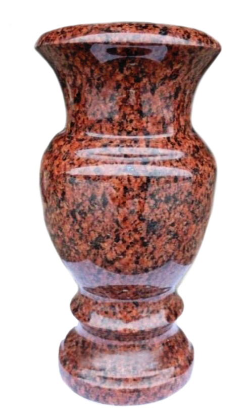 Вазы из камня в Краснодаре | Ваза гранитная «Цветная»