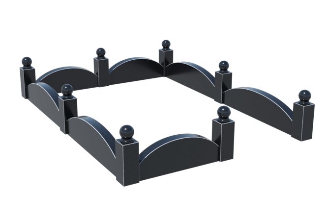 Цоколи на могилу в Краснодаре | Цоколь на могилу №0002