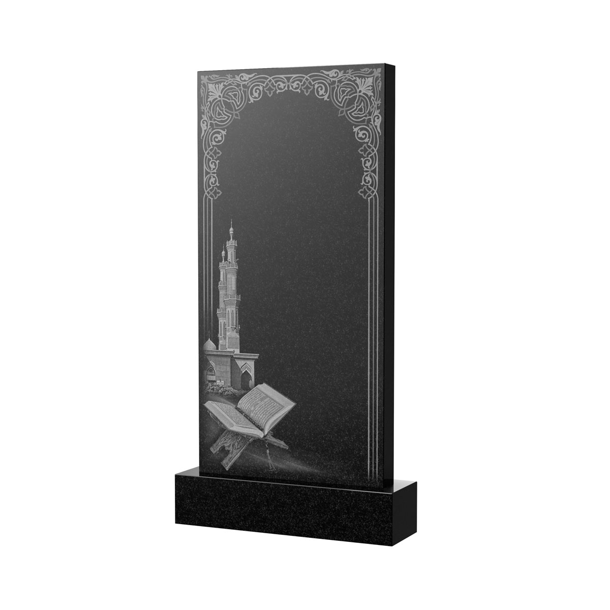 Художественное оформление памятника в Краснодаре | Художественное оформление на гранитную стелу, рисунок ВХО-039