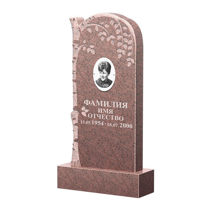 Гранитные памятники в Краснодаре | Памятник из гранита Розалия Pink ФГЦ-091