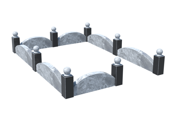 Цоколи на могилу в Краснодаре | Цоколь на могилу №0003