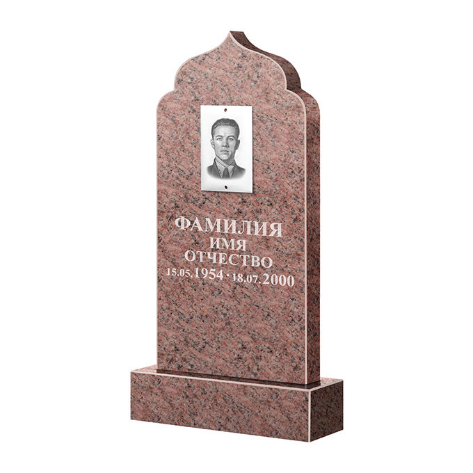 Гранитные памятники в Краснодаре | Памятник из гранита Розалия Pink ФГЦ-037