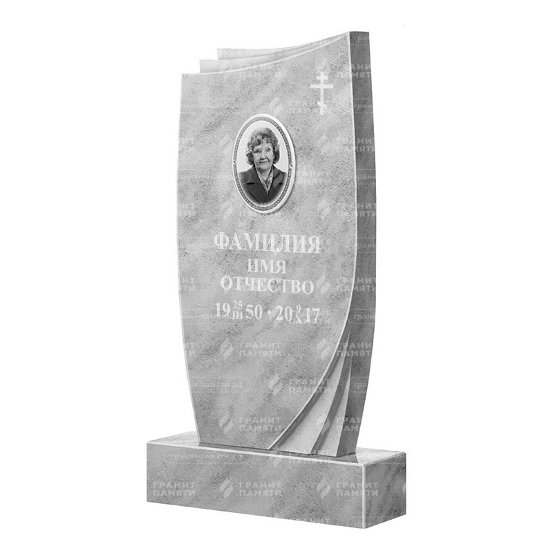 Памятники из мрамора в Краснодаре | Мраморный памятник ФМ-057