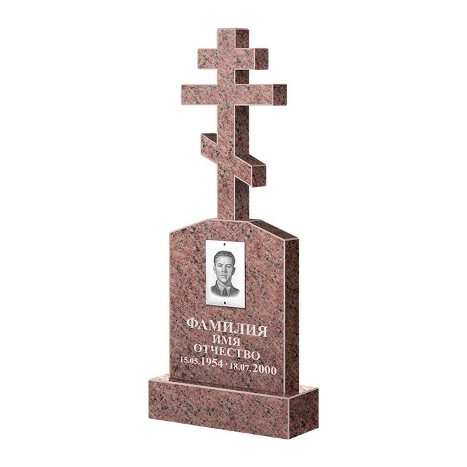 Гранитные памятники в Краснодаре | Памятник из гранита Розалия Pink ФГЦ-099