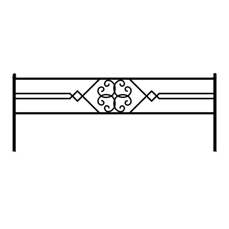 Кованые изделия в Краснодаре | Кованая оградка ОГ.003