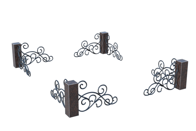 Цоколи на могилу в Краснодаре | Цоколь на могилу №0048