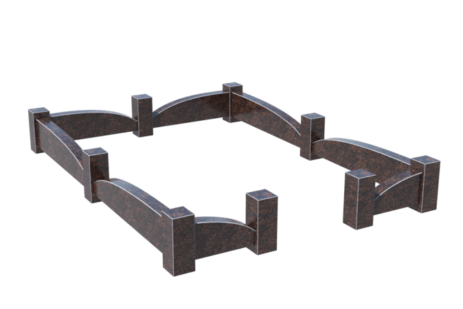 Цоколи на могилу в Краснодаре | Цоколь на могилу №0043